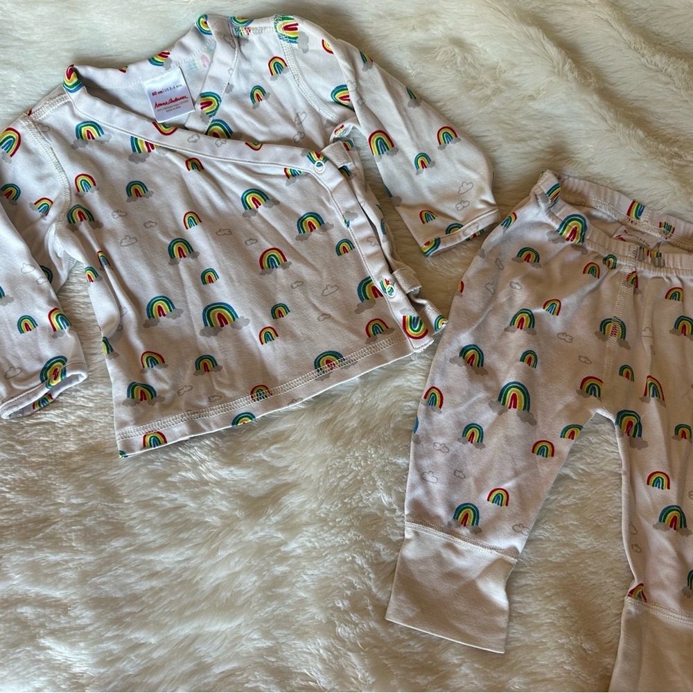 Hanna Andersson Rainbow Pajamas